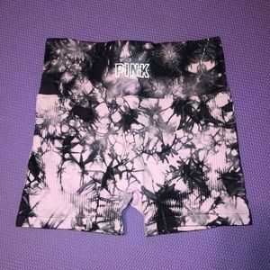 Victoria Secret Pink Seamless High Wait 6” Textured Rib Bike Shorts. Size XS.